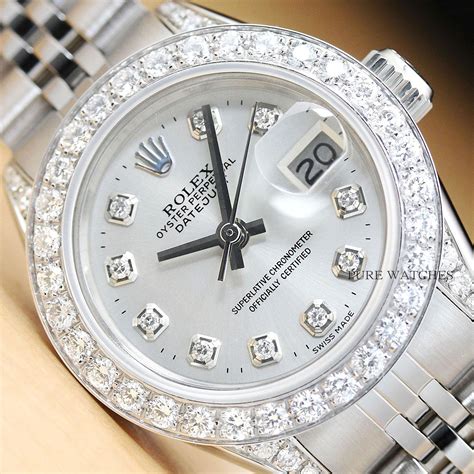 rolex white gold diamond|Rolex gold diamond watch price.